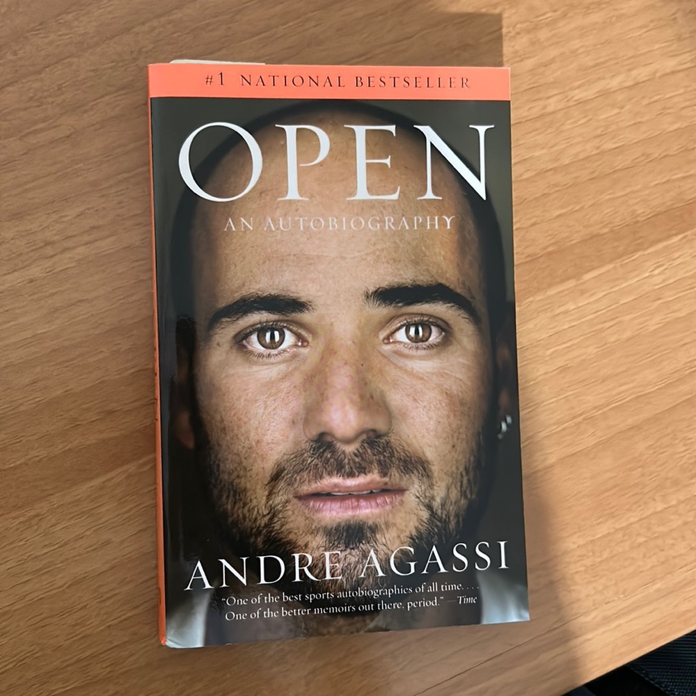 Open. Book by Andre Agassi